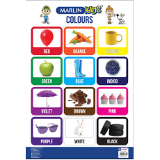 WALL CHART - COLOURS - MARLIN
